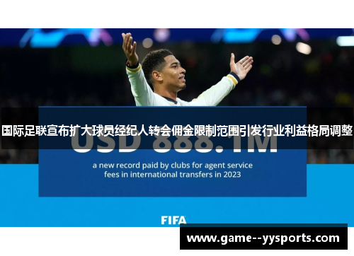国际足联宣布扩大球员经纪人转会佣金限制范围引发行业利益格局调整