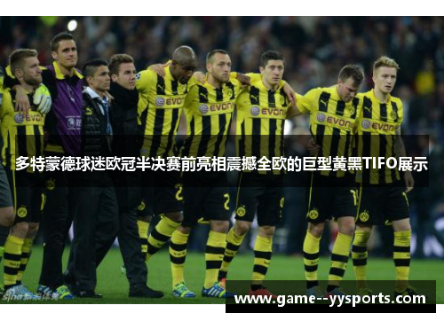 多特蒙德球迷欧冠半决赛前亮相震撼全欧的巨型黄黑TIFO展示 多特蒙德球迷欧冠半决赛前亮相震撼全欧的巨型黄黑TIFO展示