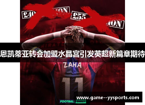 恩凯蒂亚转会加盟水晶宫引发英超新篇章期待